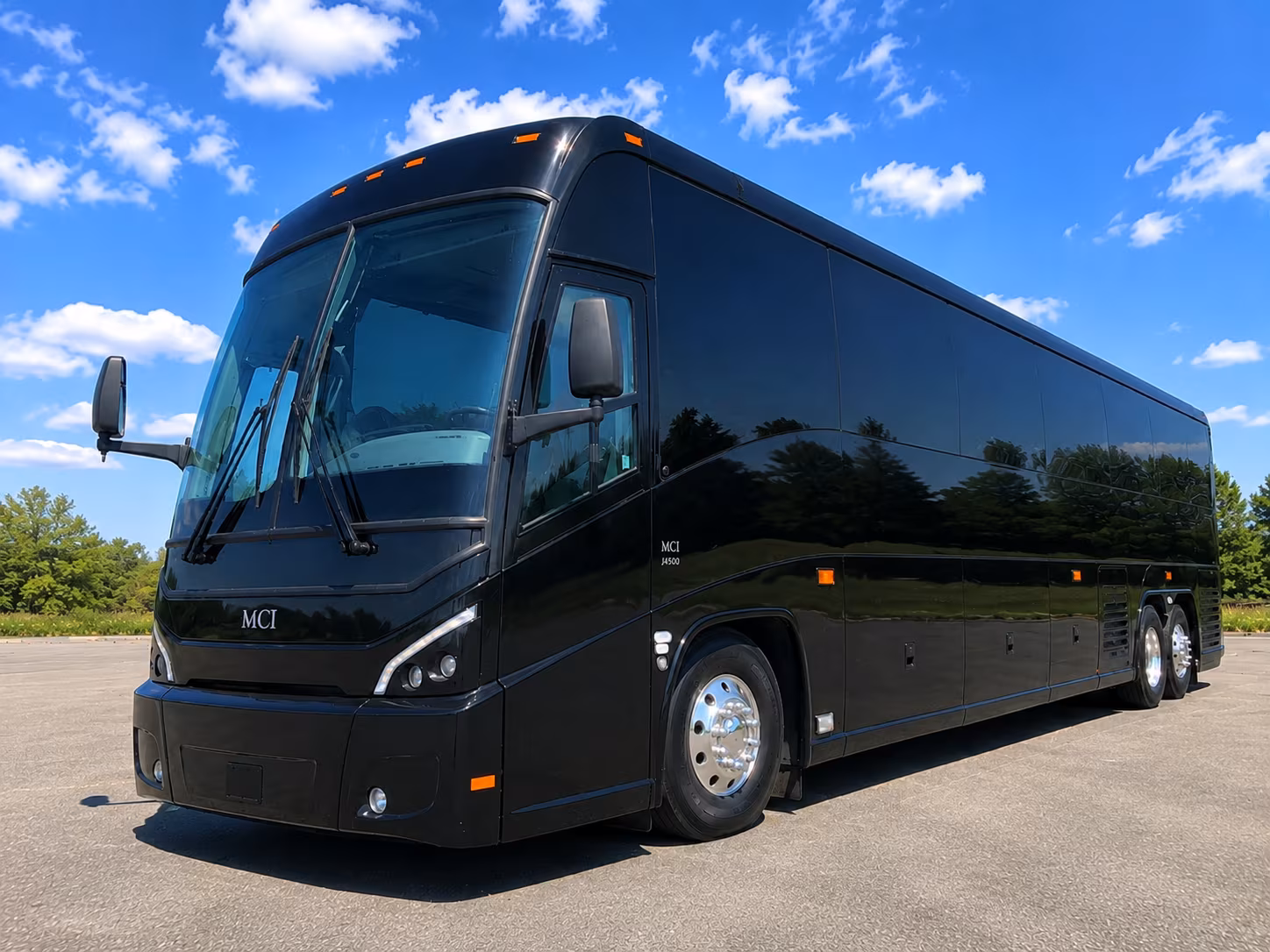 buses for sherwood country club wedding guests