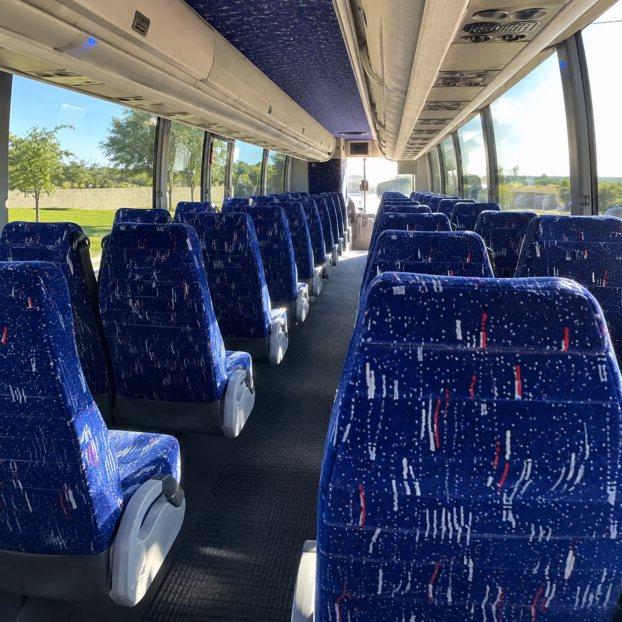 charter buses for civic arts plaza shows and concert nights