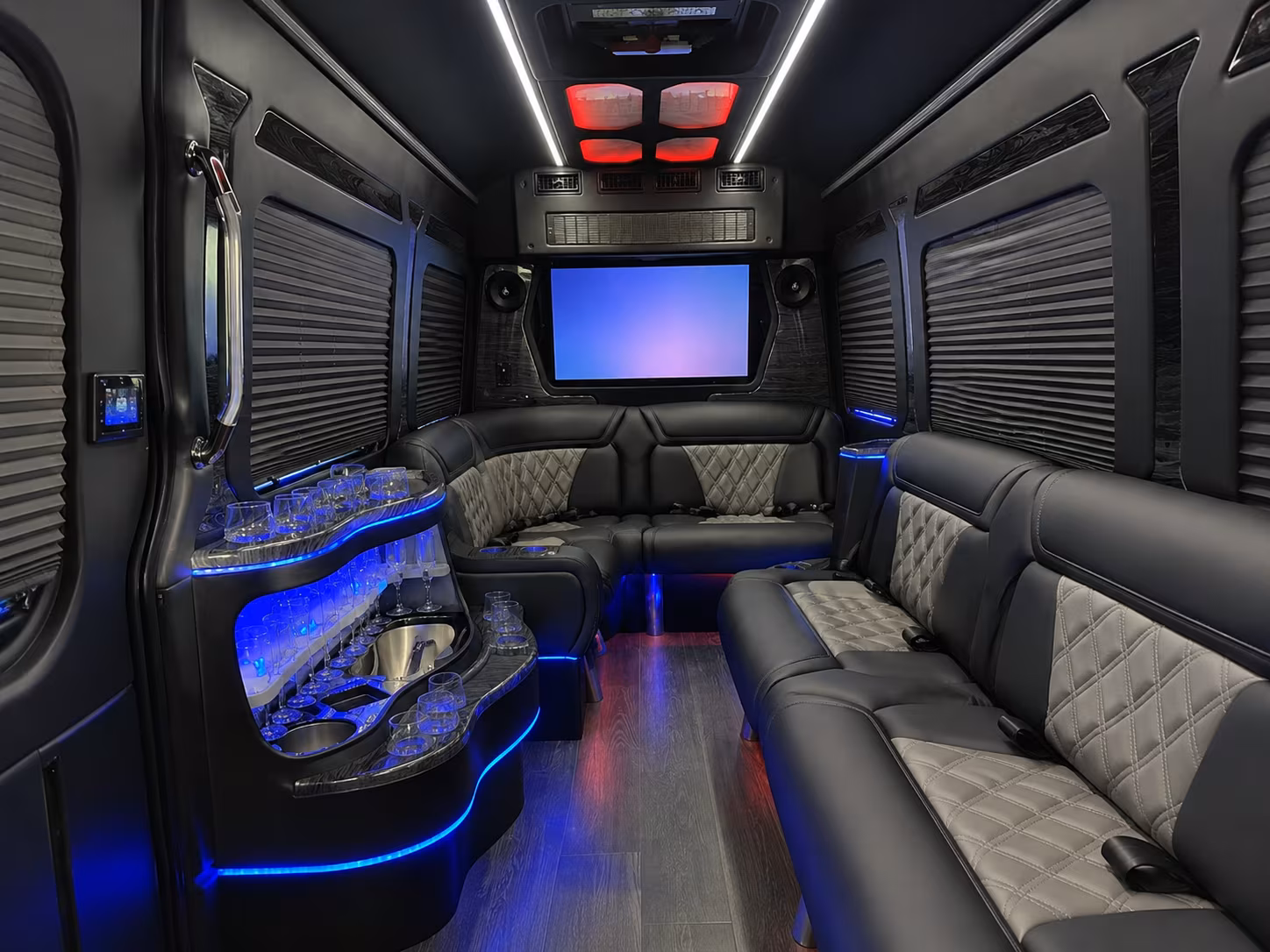 conference shuttle buses for amgen teledyne and conejo valley business parks