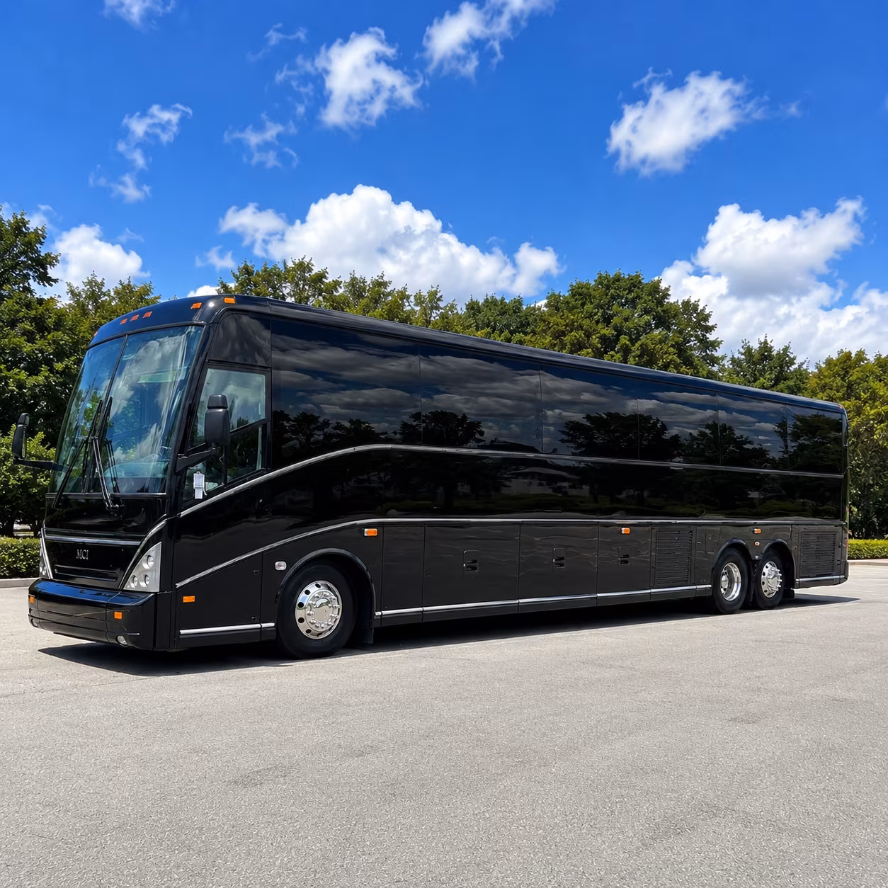 rent a bus for newbury park high school prom night