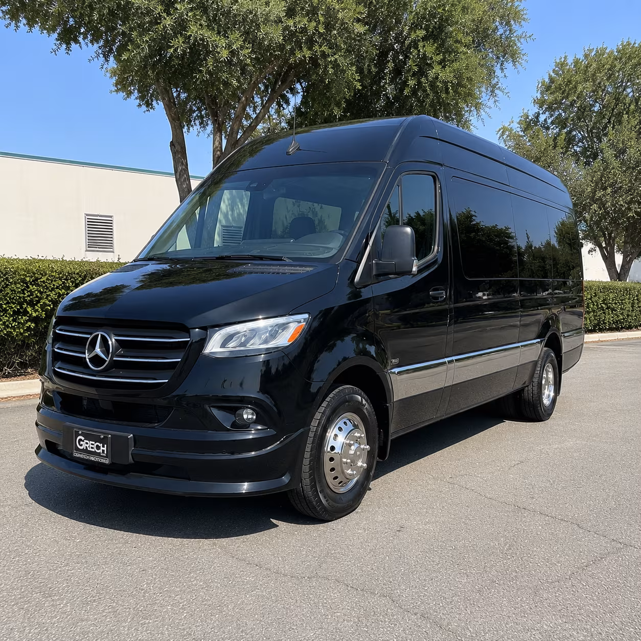 sprinter van with driver