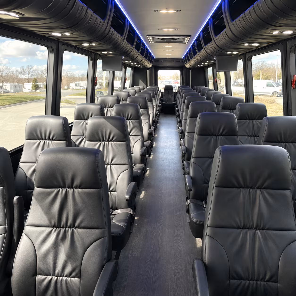 thousand oaks corporate event transportation onboard seating